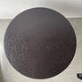 Unique Unusual Solid Wooden round coffee table with crackle glaze top Image 5