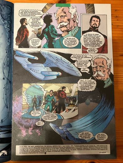 Comic: 'Star Trek The Next Generation' no. 4 / 1991