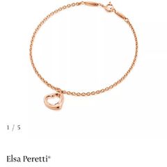 Tiffany & Co rose gold bracket