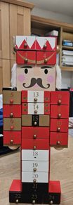 Nutcracker Advent Calendar with Drawers for gift