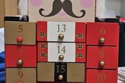 Nutcracker Advent Calendar with Drawers for gift