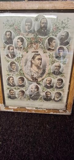 Framed Victorian montage
