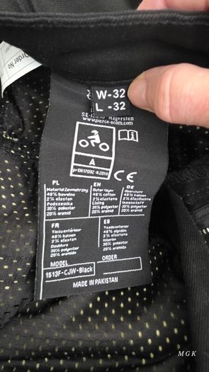Ladies motorbike jeans