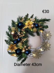 Christmas door wreath