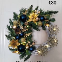 Christmas door wreath