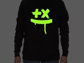 Martin Garrix sweatshirt glow in the dark logo sweatshirt martin garrix jumper