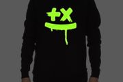 Martin Garrix sweatshirt glow in the dark logo sweatshirt martin garrix jumper