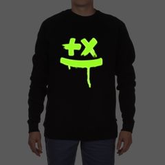 Martin Garrix sweatshirt glow in the dark logo sweatshirt martin garrix jumper