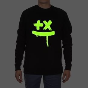 Martin Garrix sweatshirt glow in the dark logo sweatshirt martin garrix jumper
