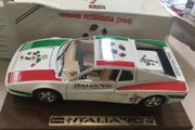 Ferrari Testarossa Italia 1990 Rare Wood Base version Scale 1/18