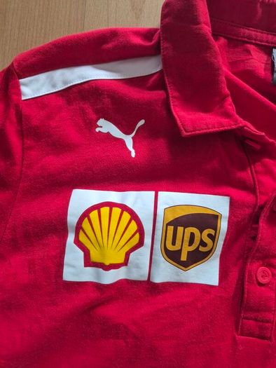 Puma Polo Shirt Formula 1 F1 Scuderia Ferrari Team Size M