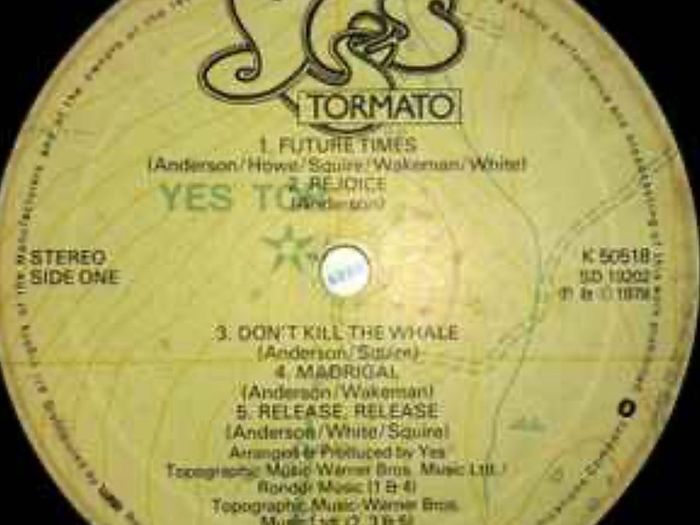 YES TORNADO Original 1978 vinyl record in vg+ condition