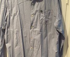 Scotch & Soda Blue Pinstripe Shirt