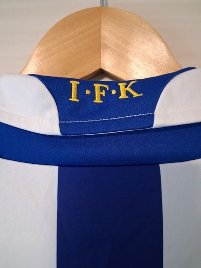 IFK Goteburg Jersey. Official Adidas Mens Home Jersey With Number. Gothenburg Sweden. Collect  In Dublin Or Receive Via Post.