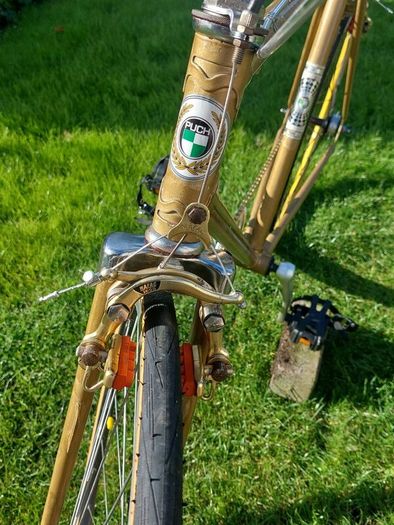 Vintage Puch rebuilt as fixie