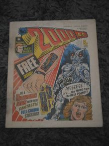 2000ad prog 2 1st appearance of Judge Dredd