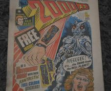 2000ad prog 2 1st appearance of Judge Dredd