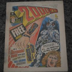 2000ad prog 2 1st appearance of Judge Dredd