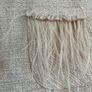 Zara Pink Gold Ostrich Feather Mini Skirt Size M Image 4