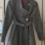 GUESS Elegant Belted Tweed Coat Size S / UK 8 Image 3