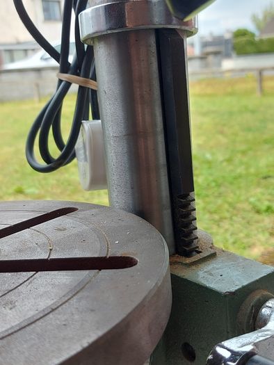 Table Top Bruder Mannesmann Werkzeuge Saulenbohrmaschine, In As New Condition, Works Great, Very Heavy