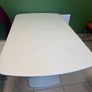 beautiful white kitchen table Image 6