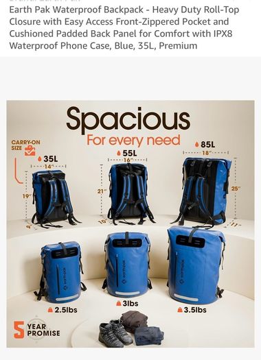 Back pack rainproof
