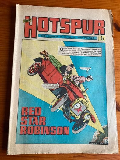 Comics: 'The Hotspur' 1973 (17 numbers)