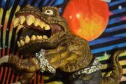 Extreme Dinosaurs Mega T-bone Mattel 1997 T-rex Action Figure
