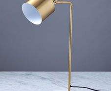 Considered by Helen James gold table lamp
