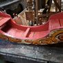 Vintage Wooden Carnival Swinging Boat Image 6