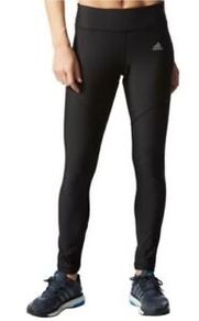Adidas Womens Ultimate Fleece Tights - Climawarm Running Black BNWT 2XS