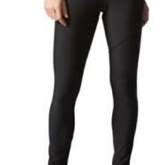 Adidas Womens Ultimate Fleece Tights - Climawarm Running Black BNWT 2XS
