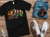 Roblox gaming t-shirt for adults and kids