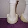 Vintage matching pair of Belleek vases Image 2