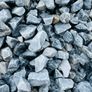 Icy blue stones, cobbles, pebbles, chippings Image 7