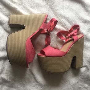Fab Pink Wedges