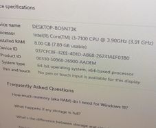 Hp Desktop Prodesk 400 G4