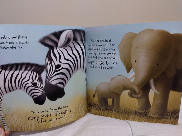 Aesop's Fables the Lion and the Mouse story book