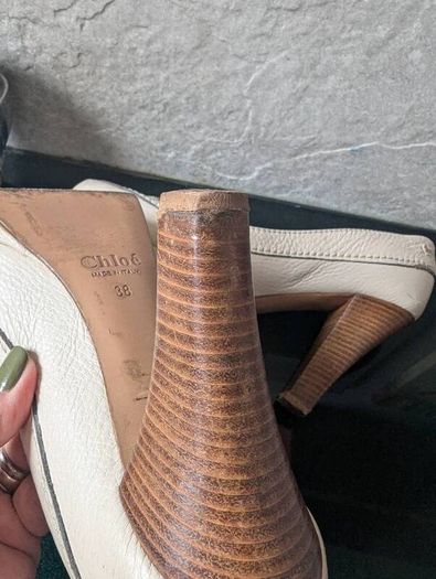 Chloe original leather old shoes