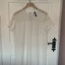 dress ivory short sleeve tunic dress sizev10/12 Image 10