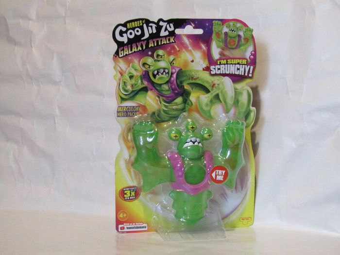 Heroes of Goo Jit Zu Galaxy Attack Merculok Figure Brand New Sealed Rare Hard To Find