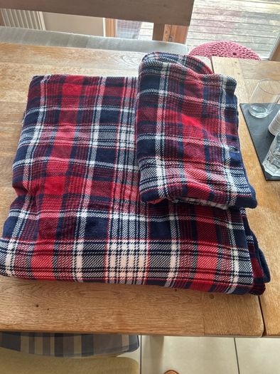 Fleece duvet cover