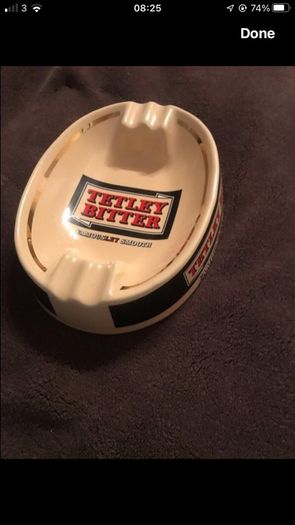 Large Tetley Bitter Ashtray
