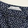 M&S Navy White Dot Blouse Size 38 or 10 UK Image 8