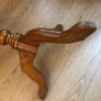 Solid Pine Round Occasional Table / Tripod Pedestal Side Table Image 5