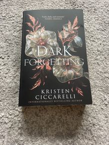 A dark forgetting author Kristen Ciccarelli