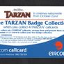1999 Ireland 10 unit Tarzan and Jane (Axalto/Gemalto (Gemplus) AX01 ship) Call Card Used. Telecom Eireann card number 1259 Image 2