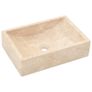 Sink 45x30x12 cm Marble Cream Image 2