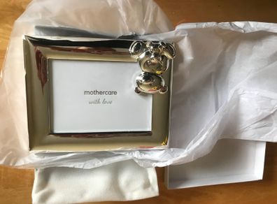 Mothercare silver baby photo frame